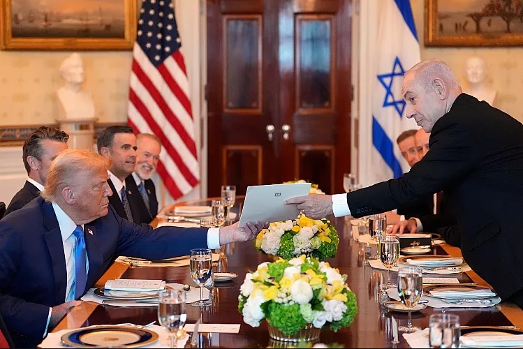 ضیافت شام ترامپ و نتانیاهو در کاخ سفید
